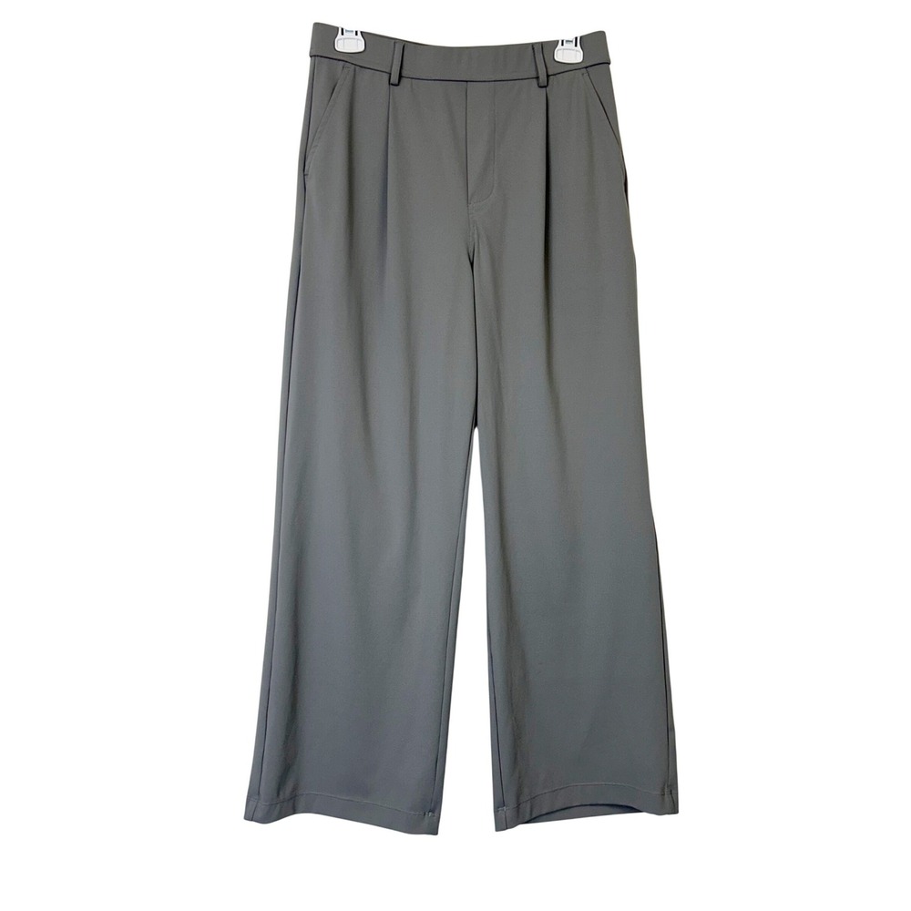 Halara Flex DayStretch High Waisted Pocket Work Flare Pants Womens Medium Petite